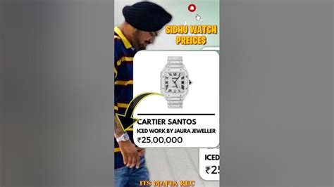 moosewala watch price|COSMIC Greatest Of All Time 295 Sidhu MooseWala Big Size.